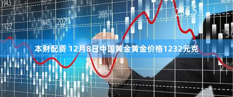 本财配资 12月8日中国黄金黄金价格1232元克
